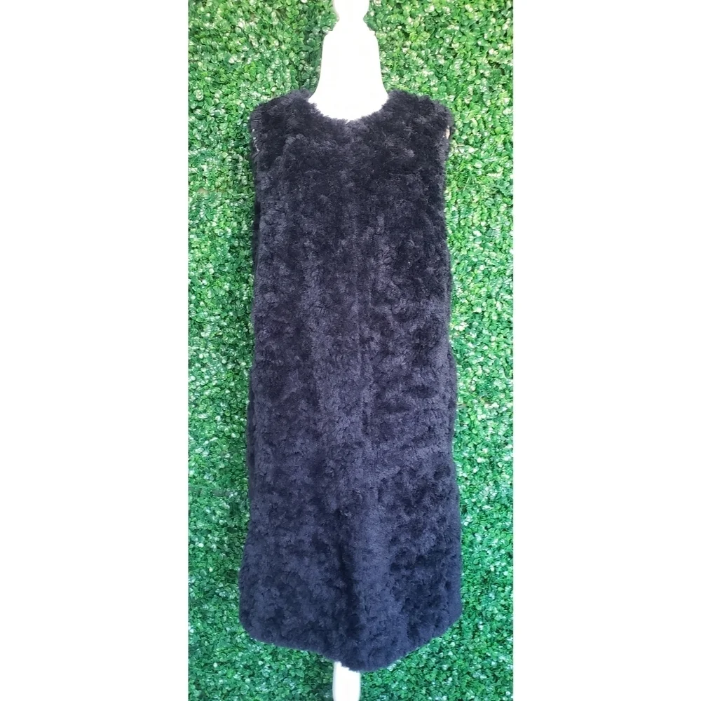 20. J.Crew Long vest in recycled sherpa